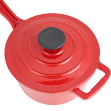 Load image into Gallery viewer, Enameled Cast Iron Saucepan with Lid
