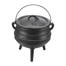 Load image into Gallery viewer, Cast Iron Cauldron with Lid
