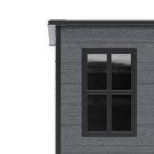Load image into Gallery viewer, 6 x 6FT Outdoor Plastic Garden Storage Shed
