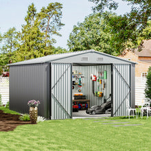 Load image into Gallery viewer, 10x12FT Apex Roof Garden Tool Shed
