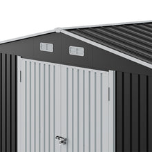 Load image into Gallery viewer, 10x16FT Outdoor Metal Apex Roof Storage Shed
