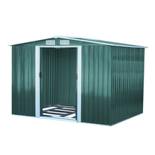 Load image into Gallery viewer, 10x8 FT Large Metal Garden Tool Storage Shed
