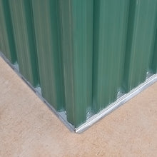 Load image into Gallery viewer, 8x8FT Metal Garden Storage Shed with Sliding Door

