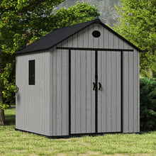 Load image into Gallery viewer, 8x8 FT Storage Shed with Base &amp; Lock
