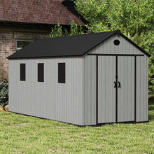 Load image into Gallery viewer, 8x16 FT Storage Shed with Base &amp; Lock
