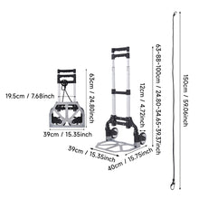 Load image into Gallery viewer, Aluminum Alloy Folding Hand Truck
