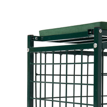 Load image into Gallery viewer, Rolling Garden Work Seat Cart with Storage
