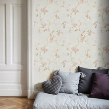 Load image into Gallery viewer, Non-Adhesive &amp; Self-Adhesive Embossed Wallpaper Set
