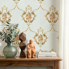 Load image into Gallery viewer, Non-Adhesive &amp; Self-Adhesive Embossed Wallpaper Set
