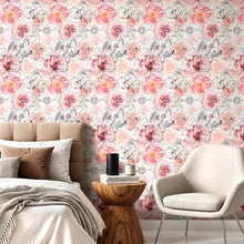Load image into Gallery viewer, Non-Adhesive &amp; Self-Adhesive Embossed Wallpaper Set
