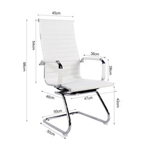 Load image into Gallery viewer, Office Chair Dining Seat PU Leather
