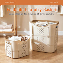 Load image into Gallery viewer, Laundry Baskets &amp; Storage Bins Set – Foldable, PP &amp; Metal
