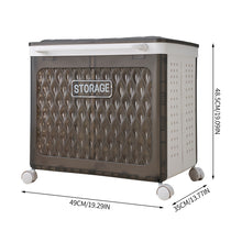 Load image into Gallery viewer, Laundry Baskets &amp; Storage Bins Set – Foldable, PP &amp; Metal
