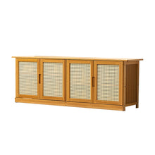 Load image into Gallery viewer, Wooden Entryway Storage Shoe Cabinet Shoe Bench
