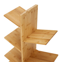 Load image into Gallery viewer, 5-Tier Wooden Tree Bookshelf
