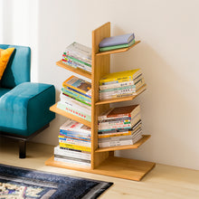 Load image into Gallery viewer, 5-Tier Wooden Tree Bookshelf
