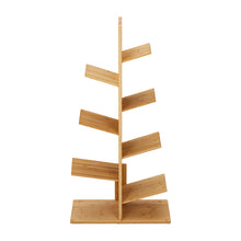 Load image into Gallery viewer, 7-Tier Wooden Tree Bookshelf
