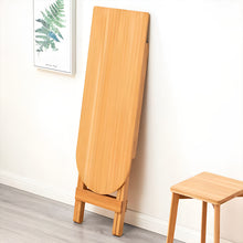 Load image into Gallery viewer, Foldable Small Wooden End Table
