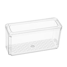 Load image into Gallery viewer, Set of 10 Stackable Clear Fridge Organisers Storage Boxes
