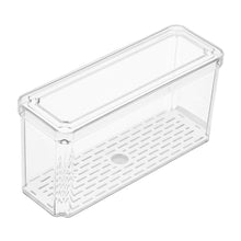 Load image into Gallery viewer, Set of 10 Stackable Clear Fridge Organisers Storage Boxes
