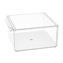 Load image into Gallery viewer, Set of 10 Stackable Clear Fridge Organisers Storage Boxes
