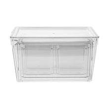 Load image into Gallery viewer, Stackable Clear Fridge Organisers Storage Boxes
