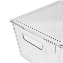 Load image into Gallery viewer, Stackable Clear Fridge Organisers Storage Boxes

