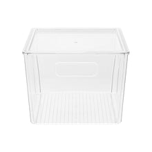 Load image into Gallery viewer, Stackable Clear Fridge Organisers Storage Boxes
