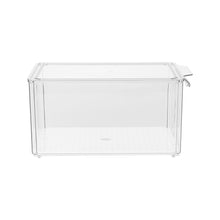 Load image into Gallery viewer, Stackable Clear Fridge Organisers Storage Boxes
