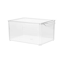 Load image into Gallery viewer, Stackable Clear Fridge Organisers Storage Boxes
