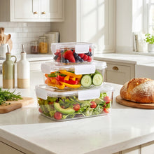 Load image into Gallery viewer, Fridge Storage Containers with Lids
