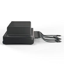 Load image into Gallery viewer, 60W 6-Port USB Charging Station for All Devices with 6 Cables
