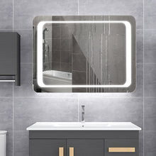 Load image into Gallery viewer, Rectangle LED Illuminated Bathroom Mirror
