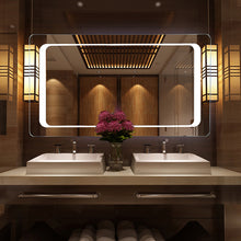 Load image into Gallery viewer, Rectangle LED Illuminated Bathroom Mirror
