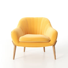 Load image into Gallery viewer, Velvet Tub Chair Barrel Accent Armchair Accent Chair Living and Home 
