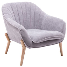 Load image into Gallery viewer, 75cm Height Armchair Brushed Tub Chair Faux Wool Barrel Accent Tub Chairs Living and Home 
