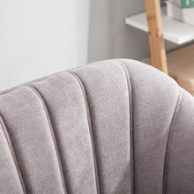 Load image into Gallery viewer, 75cm Height Armchair Brushed Tub Chair Faux Wool Barrel Accent Tub Chairs Living and Home 
