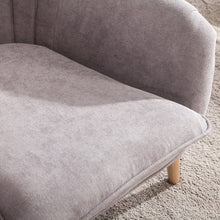 Load image into Gallery viewer, 75cm Height Armchair Brushed Tub Chair Faux Wool Barrel Accent Tub Chairs Living and Home 

