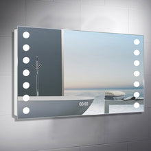 Load image into Gallery viewer, Modern Fog-Free LED Horizontal Bathroom Mirror, Surface Mount
