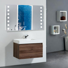 Load image into Gallery viewer, Modern Fog-Free LED Horizontal Bathroom Mirror, Surface Mount
