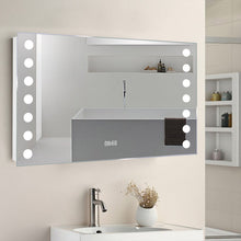 Load image into Gallery viewer, Modern Fog-Free LED Horizontal Bathroom Mirror, Surface Mount
