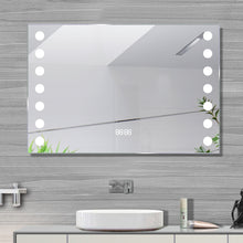 Load image into Gallery viewer, Modern Fog-Free LED Horizontal Bathroom Mirror, Surface Mount
