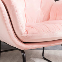 Load image into Gallery viewer, 75cm Wide Faux Leather Armchair Double Layer Padded Occasional Chair Other Occasional Chairs Living and Home 
