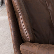 Load image into Gallery viewer, 75cm Wide Faux Leather Armchair Double Layer Padded Occasional Chair Other Occasional Chairs Living and Home 
