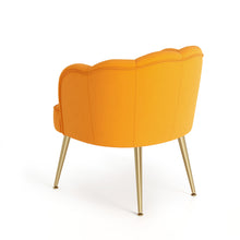 Load image into Gallery viewer, Frosted Velvet Shell Accent Chair Armchairs Living and Home 

