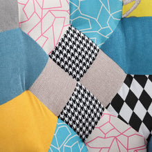 Load image into Gallery viewer, Multicolor Linen Upholstered Accent Chair with Wood Legs Wingback Chairs Living and Home 
