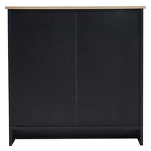 Load image into Gallery viewer, 80cm Wide Wooden Vintage Storage Cabinet with Rattan Drawer Console Table Cabinets Living and Home 
