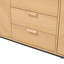 Load image into Gallery viewer, Livingandhome 3 Drawers Wooden Side Cabinet, JM2213JM2214
