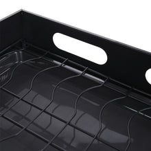 Load image into Gallery viewer, Black Steel Cabinet Pull-Out Bowl Rack
