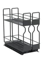 Load image into Gallery viewer, Slide-Out Metal Spice Rack for Cabinet
